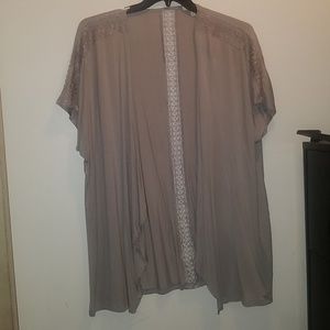 Womens Maurices top, vest, open front Cardigan